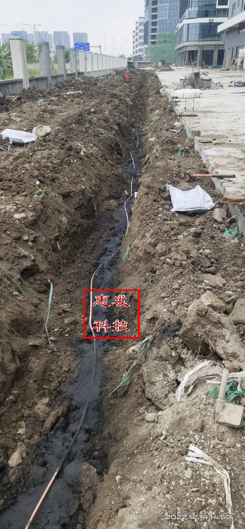 深圳市宝安航城街道某晶振通信信电子智能终端企业小于1欧姆接地工程