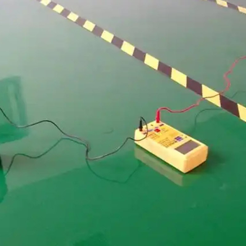 防静电地板系统电阻测试