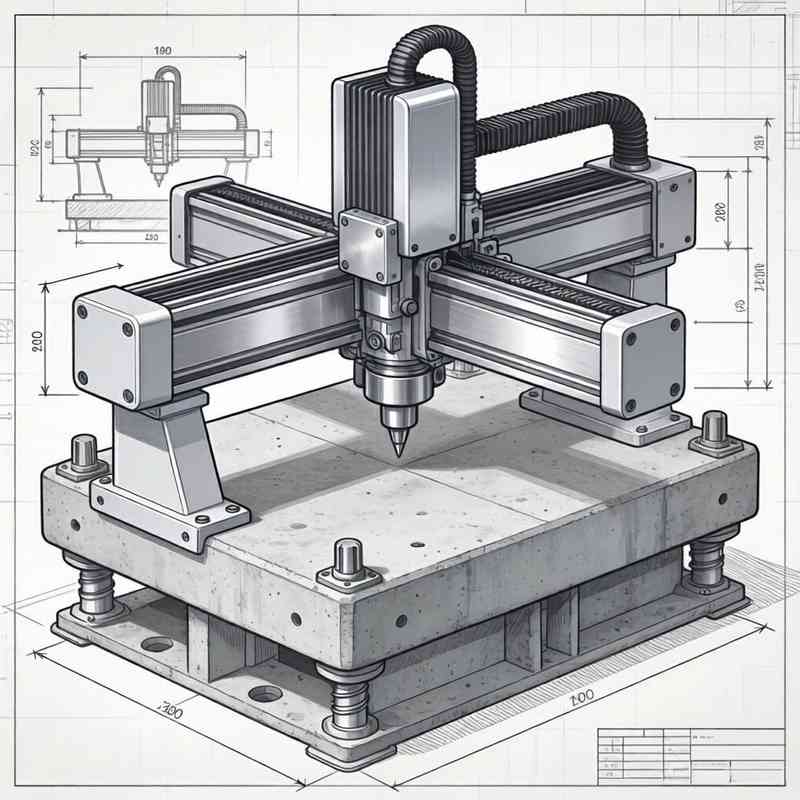 大型设备减震台