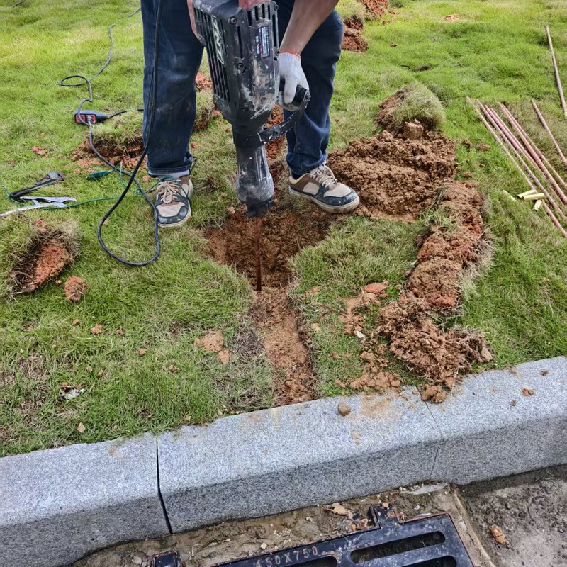 东莞老旧厂房接地改造、接地桩更换