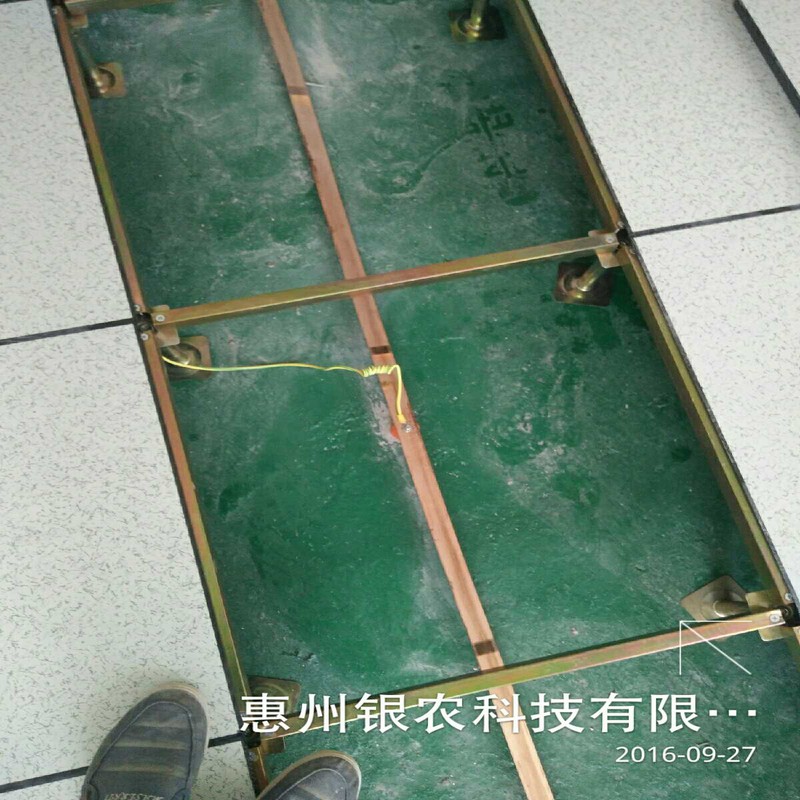 惠州机房防雷接地 接地电阻检测实拍"