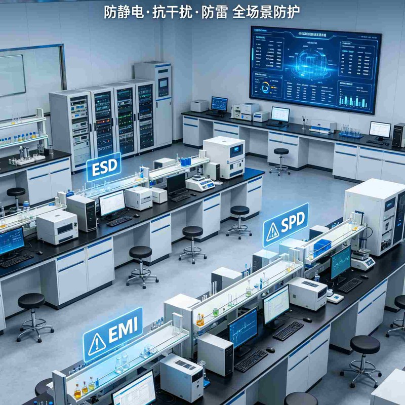 科研实验室接地,实验室接地工程,防静电抗干扰防雷接地,CNAS认证接地
