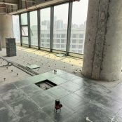 OA网络防静电地板工程_办公楼防静电地板