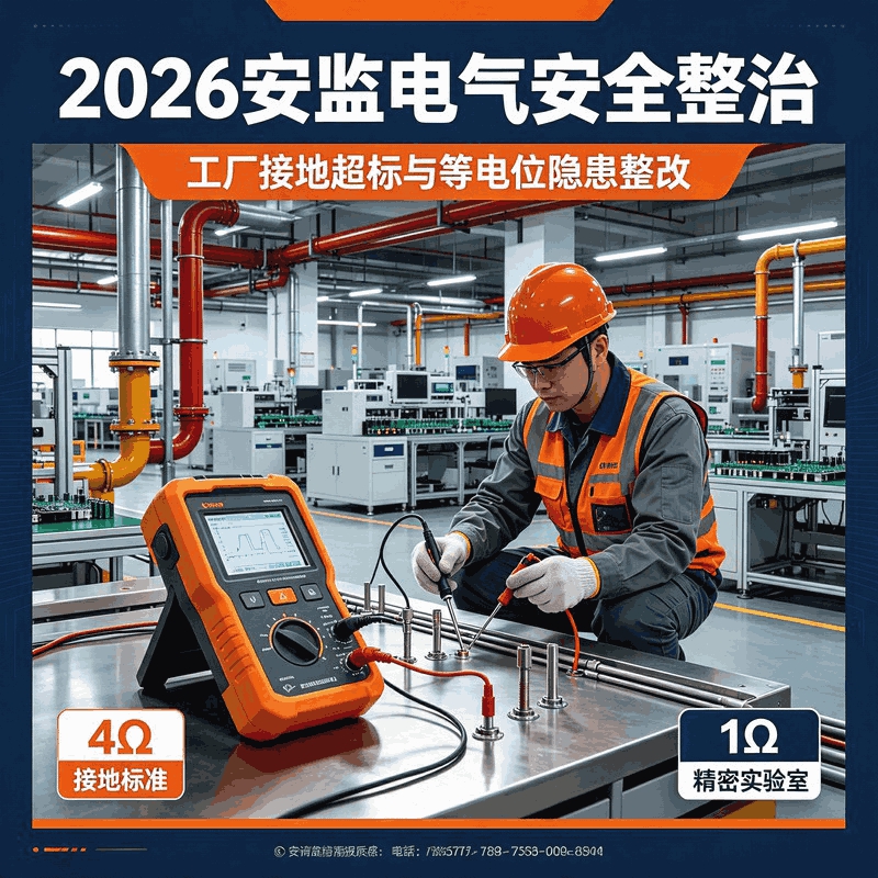 广东工贸工厂接地系统合规整改应对 2026 安监专项检查