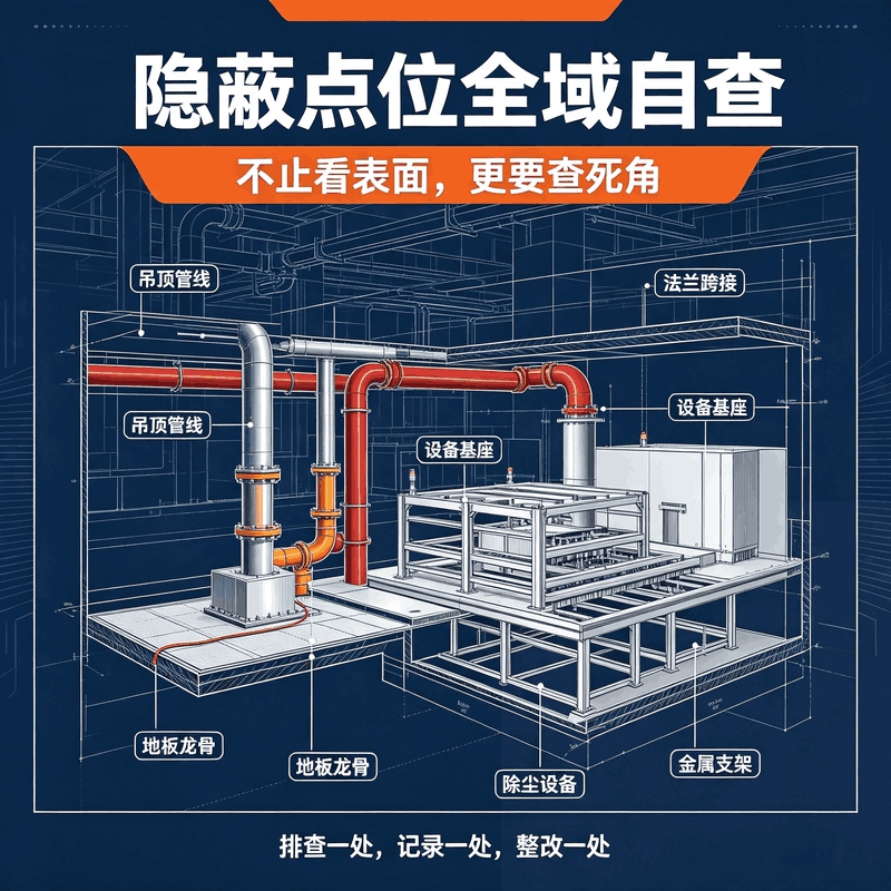 工厂接地隐蔽点位隐患全域自查指引