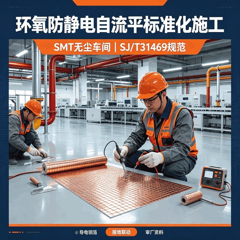环氧防静电自流平标准化施工