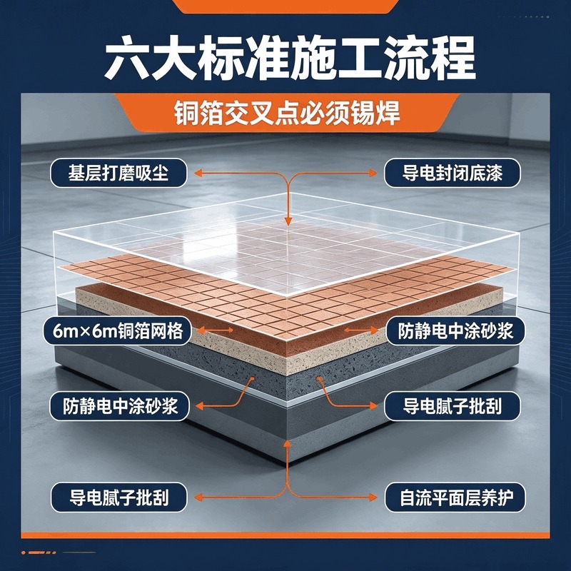 六大标准施工流程