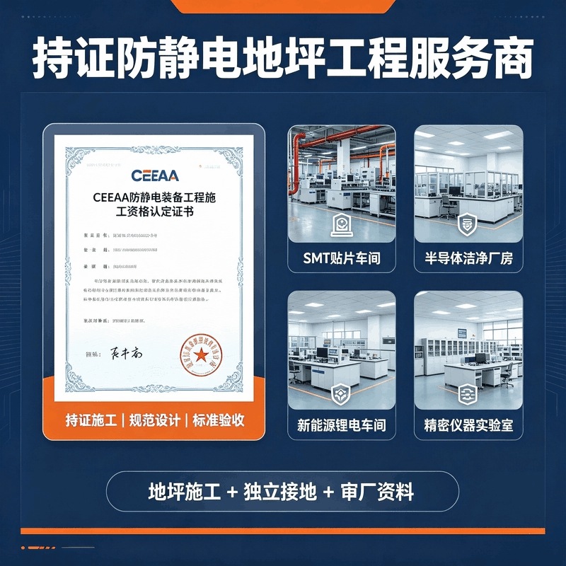持证防静电地坪工程服务商