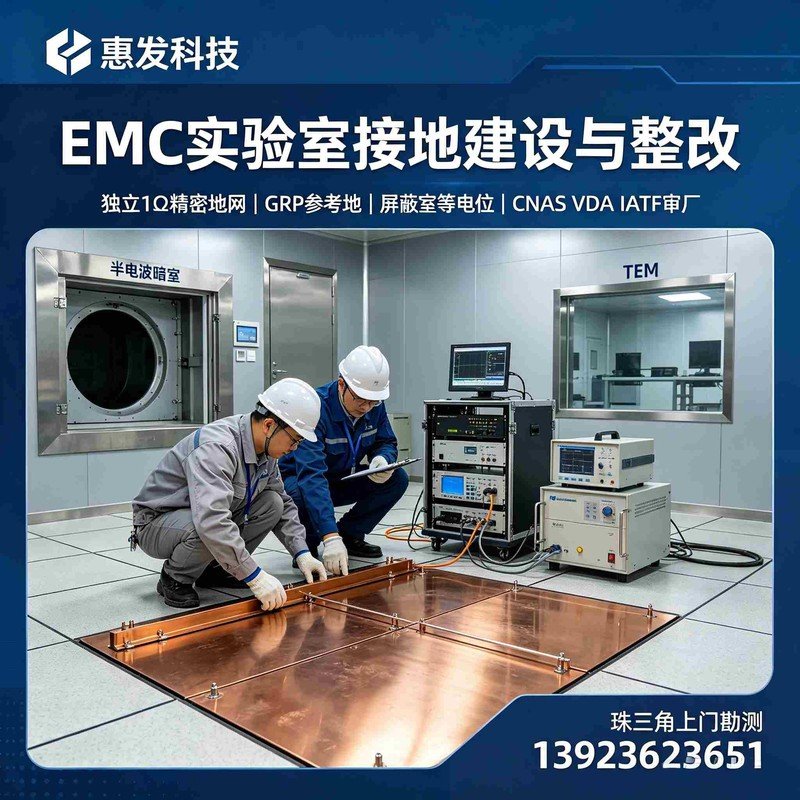 EMC 实验室接地建设整改｜CNAS VDA IATF 审厂资料配套