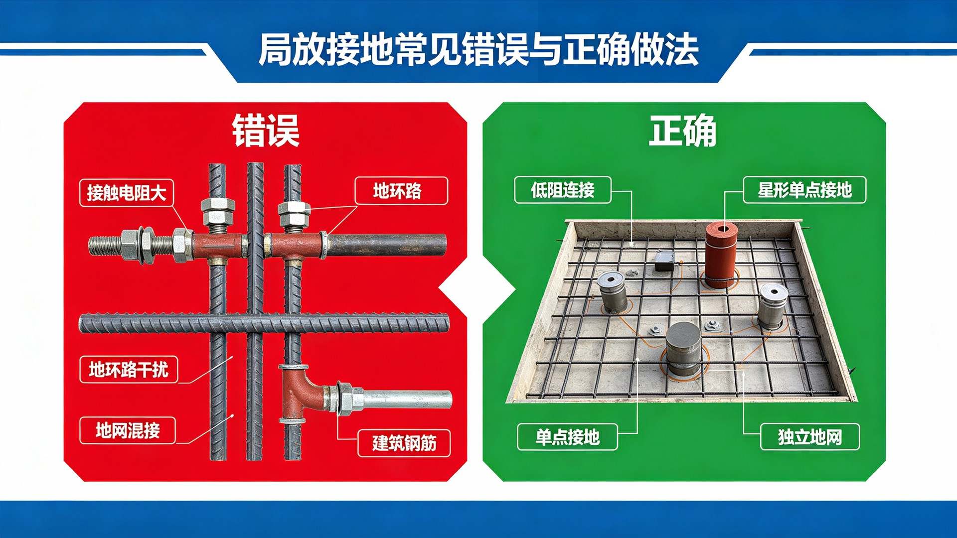 高压局放接地施工要点与风险预防