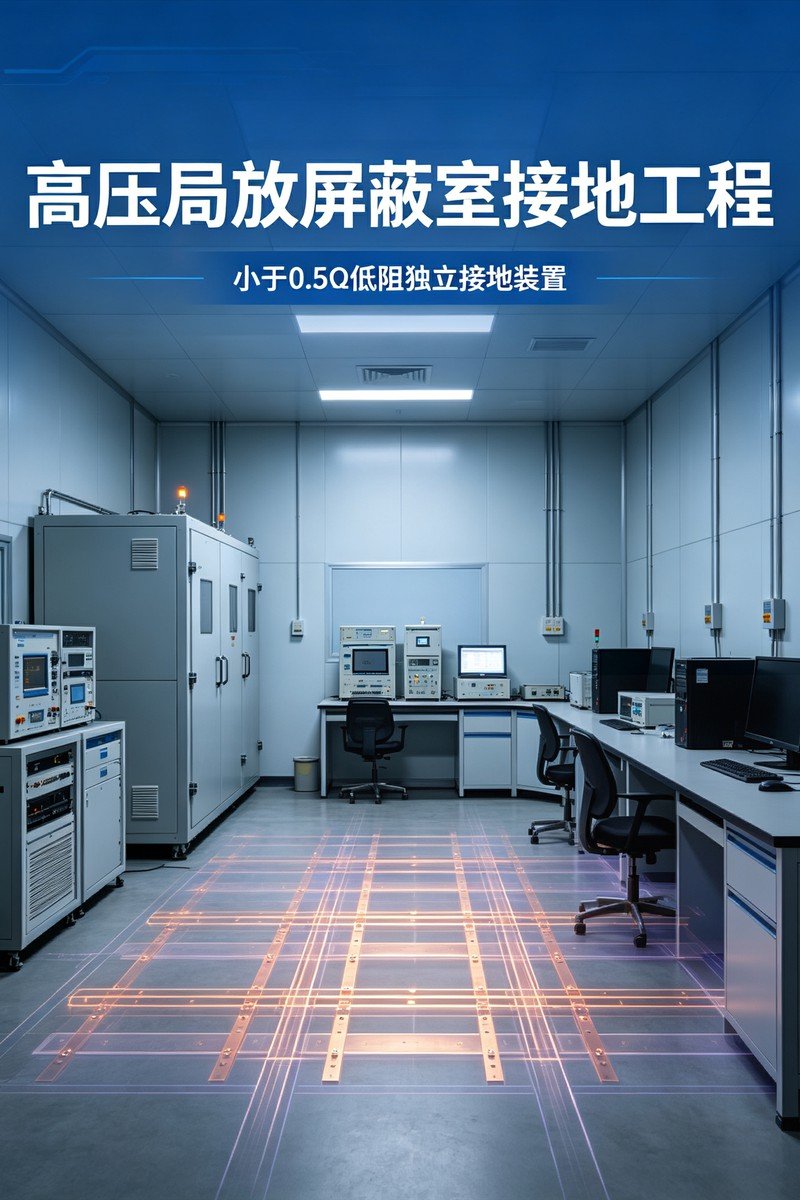 局放室接地示意