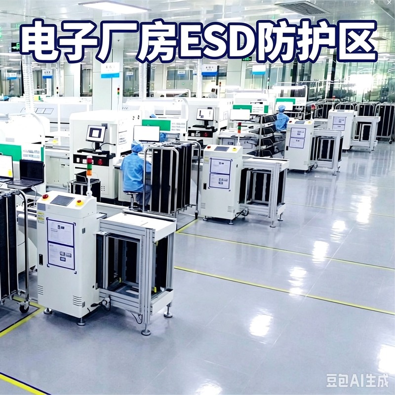 电子洁净车间ESD接地整体应用场景