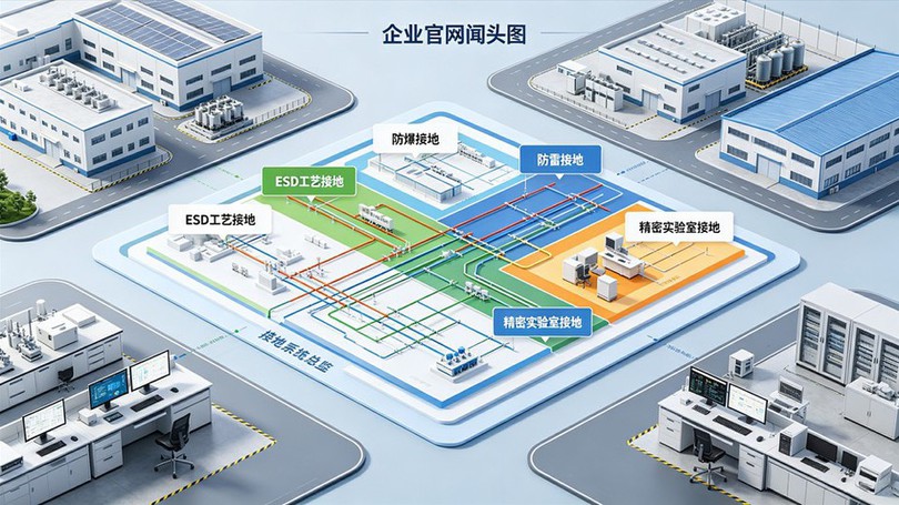 实验室接地系统选型示意图