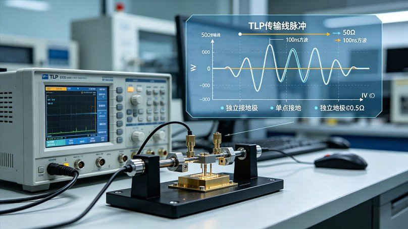 TLP传输线脉冲,半导体ESD测试