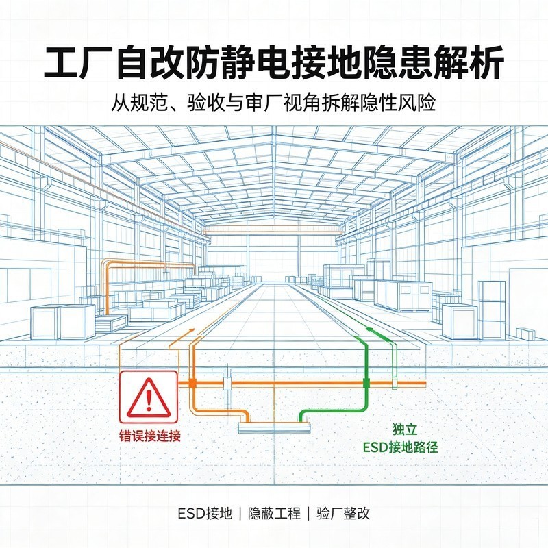接地铜箔放射式布线