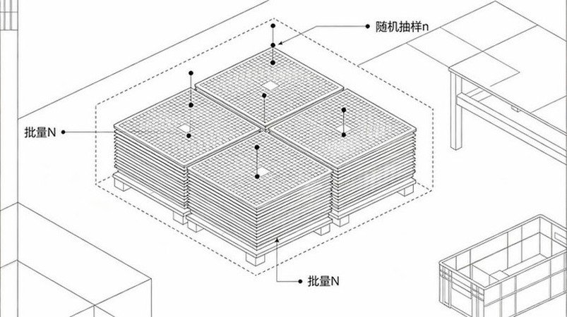 GB/T2828.1 抽样流程框图单线