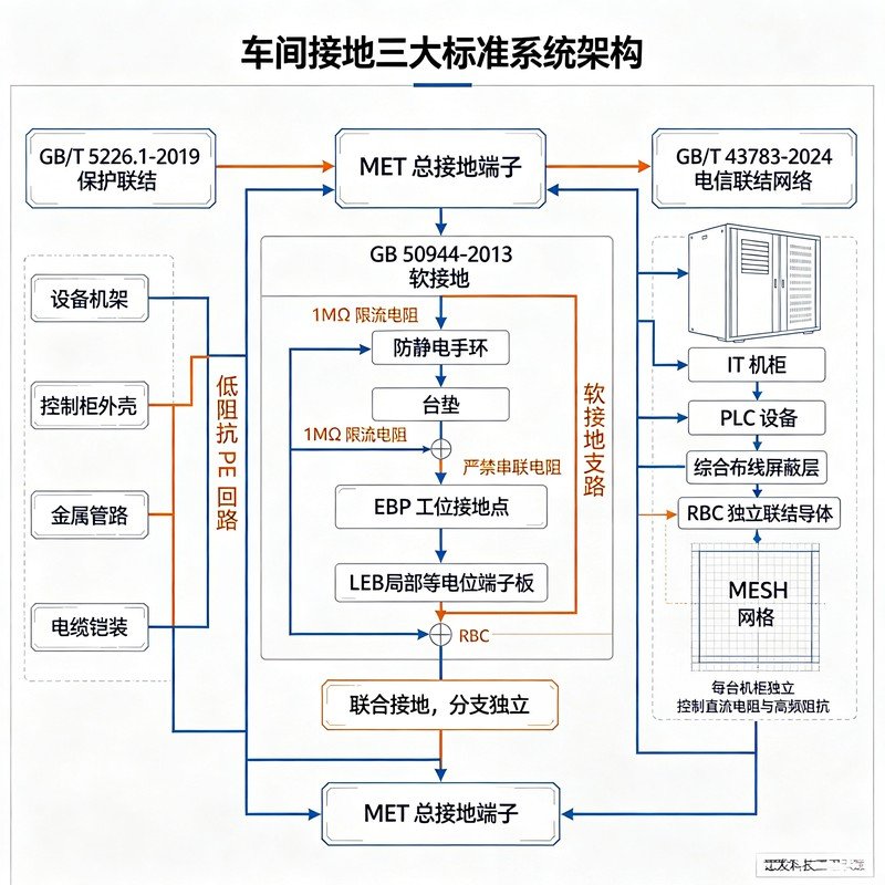 三套接地系统架构总图