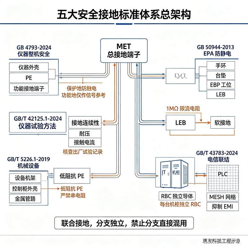 五大安全接地标准体系总架构