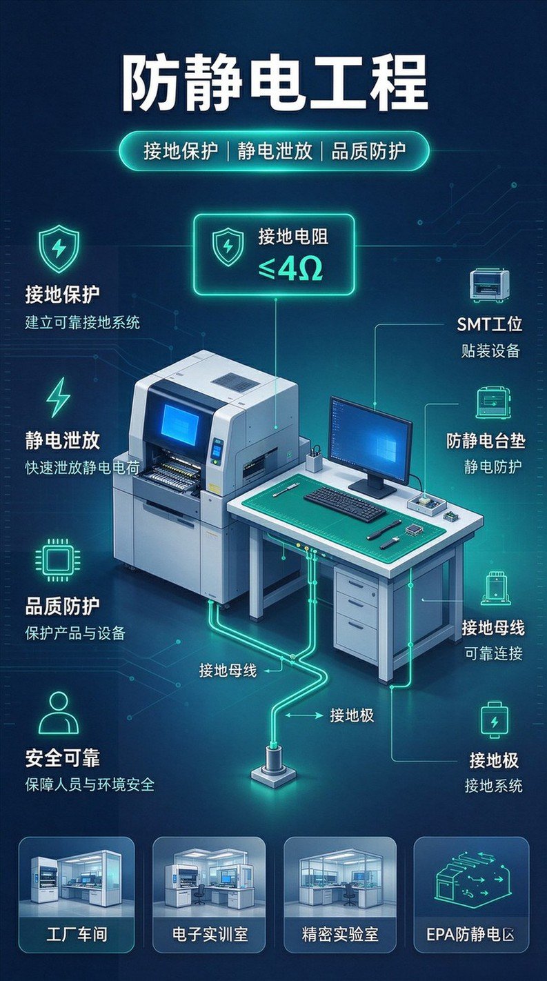 防静电工程总览
