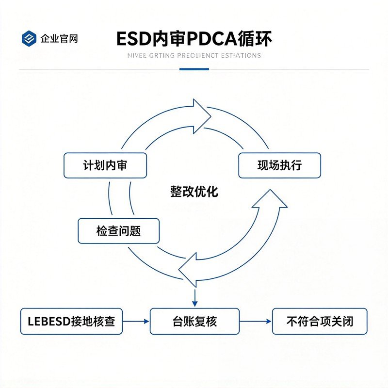ESD 内审 PDCA 循环流程
