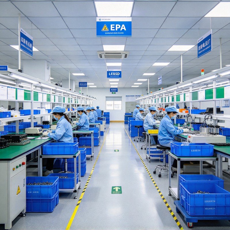 梅州梅县改造完成后 EPA 元件车间实景