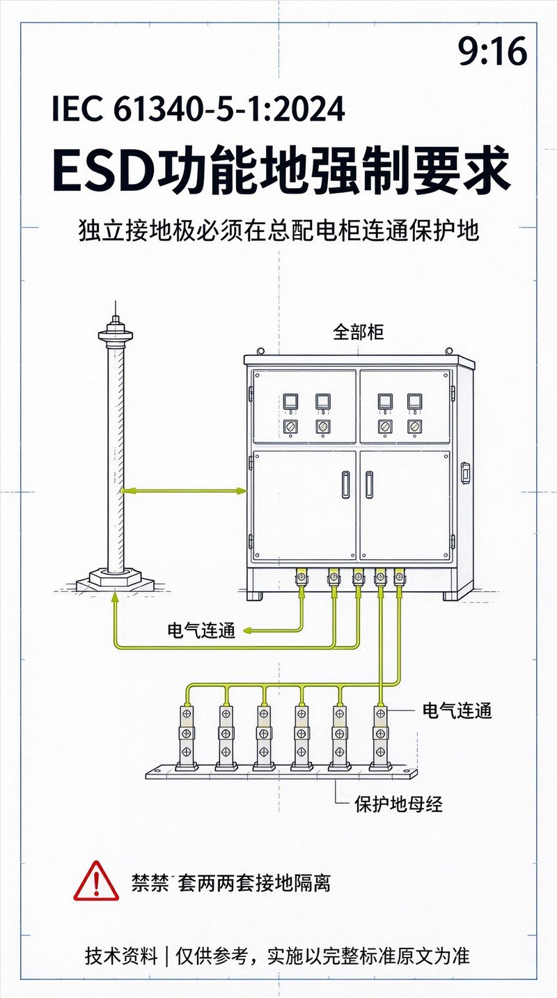 IEC61340‑5‑1 功能地