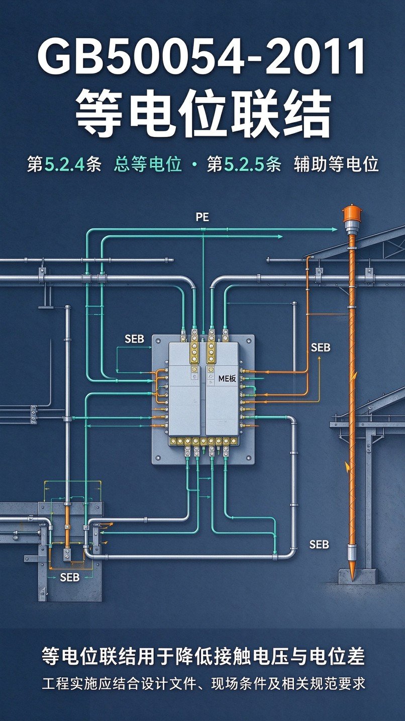 GB50054-2011 等电位联结